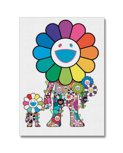 Artistic Collaboration: KAWS x Murakami Flower Buddies - Gallerie Canvas