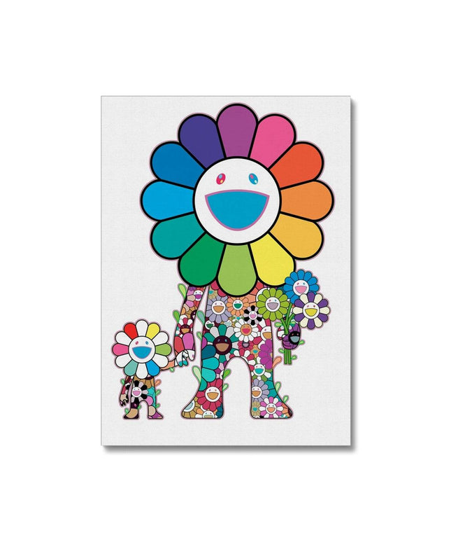 Artistic Collaboration: KAWS x Murakami Flower Buddies - Gallerie Canvas