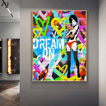 Colorful Daydreams: Dream On by Stephen Chambers - Gallerie Canvas