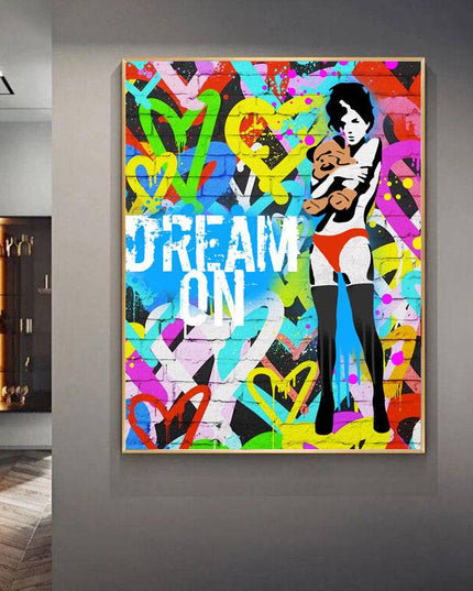 Colorful Daydreams: Dream On by Stephen Chambers - Gallerie Canvas