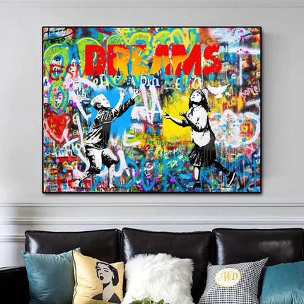 Street Dreams: Graffiti Street Art by Stephen Chambers - Gallerie Canvas