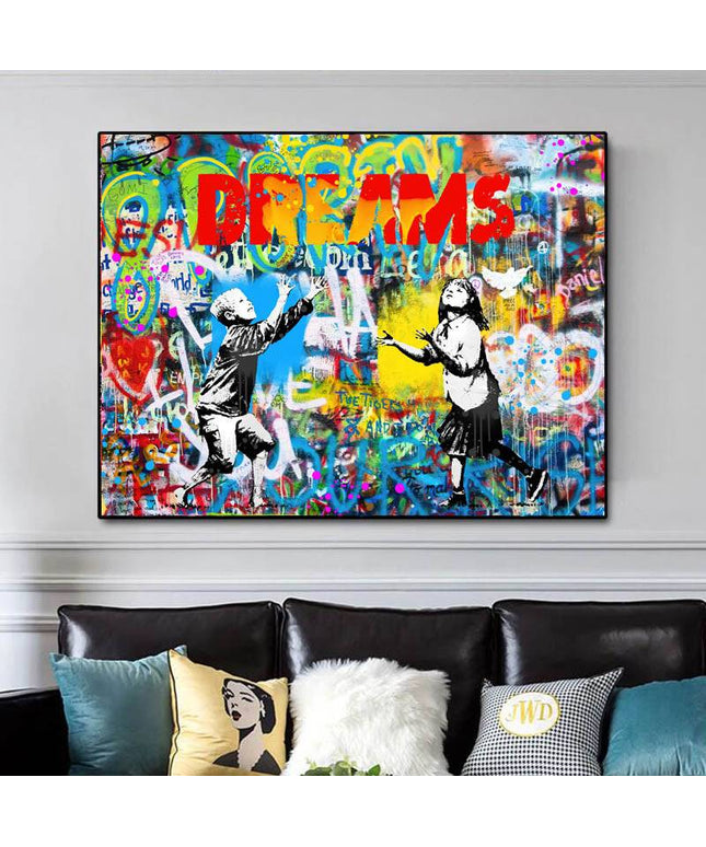 Street Dreams: Graffiti Street Art by Stephen Chambers - Gallerie Canvas