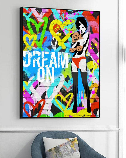 Colorful Daydreams: Dream On by Stephen Chambers - Gallerie Canvas