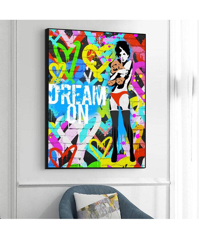 Colorful Daydreams: Dream On by Stephen Chambers - Gallerie Canvas