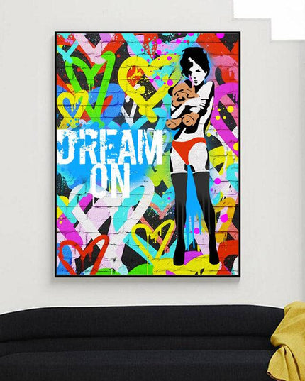 Colorful Daydreams: Dream On by Stephen Chambers - Gallerie Canvas