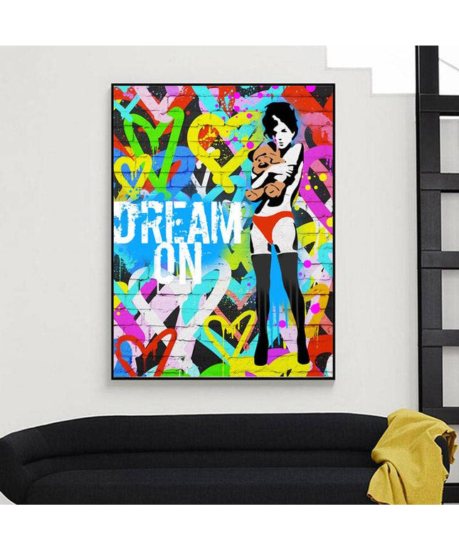 Colorful Daydreams: Dream On by Stephen Chambers - Gallerie Canvas