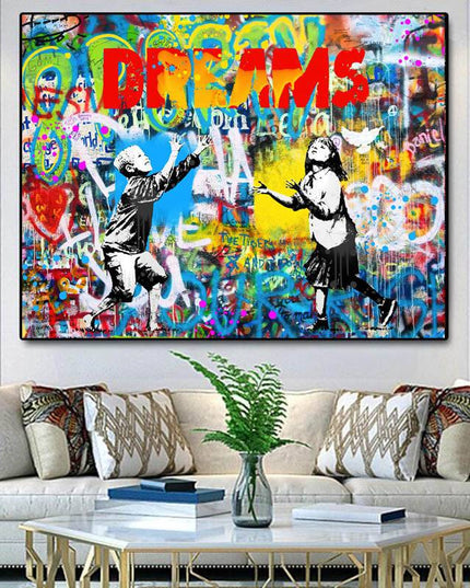 Street Dreams: Graffiti Street Art by Stephen Chambers - Gallerie Canvas