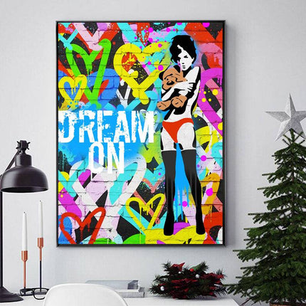 Colorful Daydreams: Dream On by Stephen Chambers - Gallerie Canvas