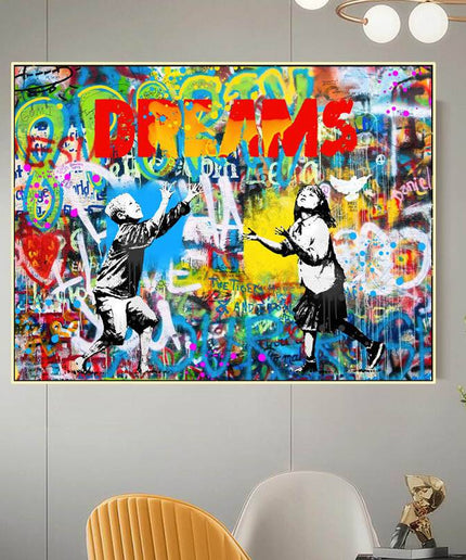Street Dreams: Graffiti Street Art by Stephen Chambers - Gallerie Canvas