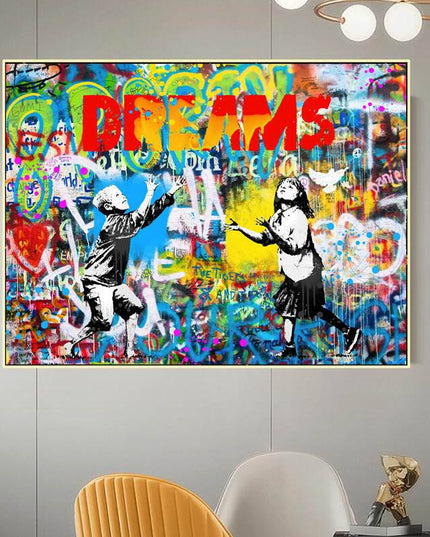 Street Dreams: Graffiti Street Art by Stephen Chambers - Gallerie Canvas