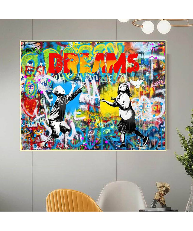 Street Dreams: Graffiti Street Art by Stephen Chambers - Gallerie Canvas