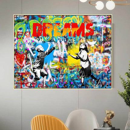 Street Dreams: Graffiti Street Art by Stephen Chambers - Gallerie Canvas