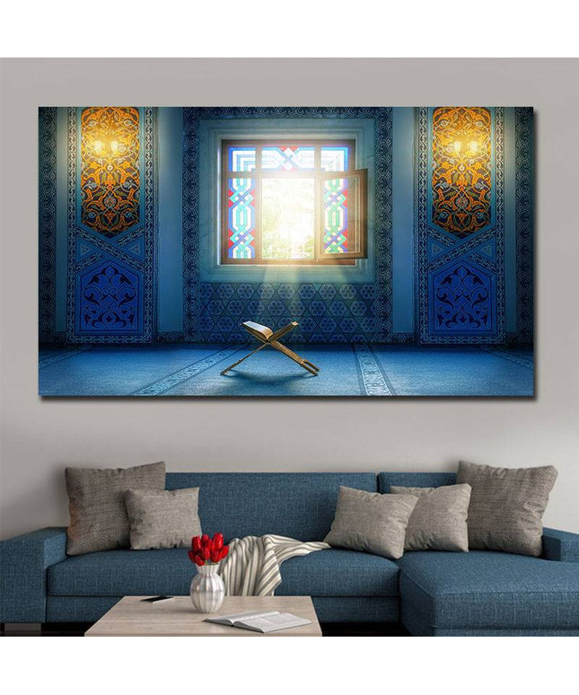 Arabic Muslim Calligraphy Art Canvas Print - Elegant Touch for Your Space