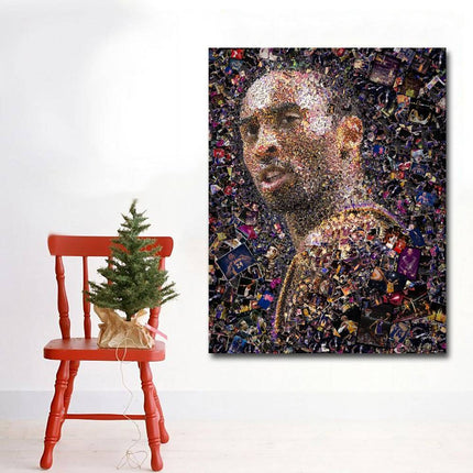 Copy of Kobe Bryant - Classic Lakers Portrait Canvas Print Wall Poster