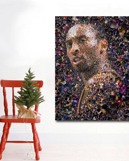Copy of Kobe Bryant - Classic Lakers Portrait Canvas Print Wall Poster