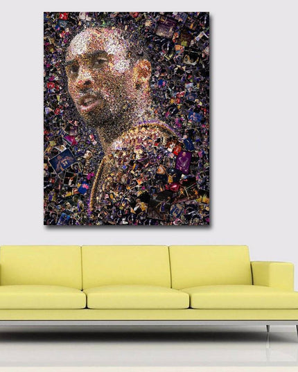 Copy of Kobe Bryant - Classic Lakers Portrait Canvas Print Wall Poster