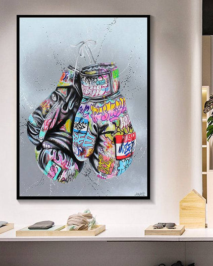 Boxing Gloves Wall Poster
