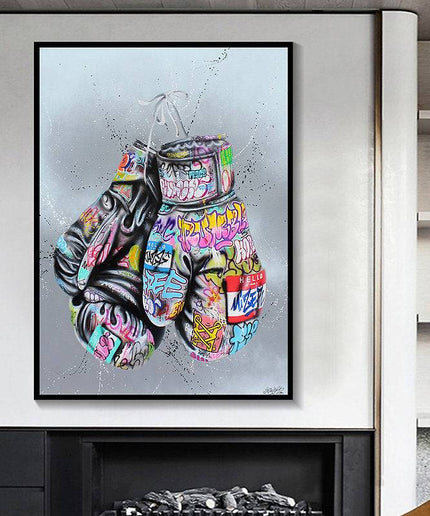 Boxing Gloves Wall Poster