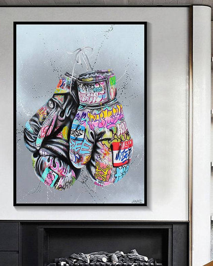 Boxing Gloves Wall Poster