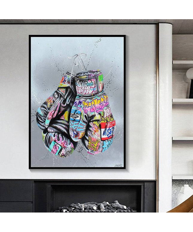 Boxing Gloves Wall Poster