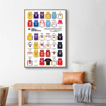 Bryant Legacy Kobe Bryant Canvas Print - Inspiring Wall Art for Sports Fans