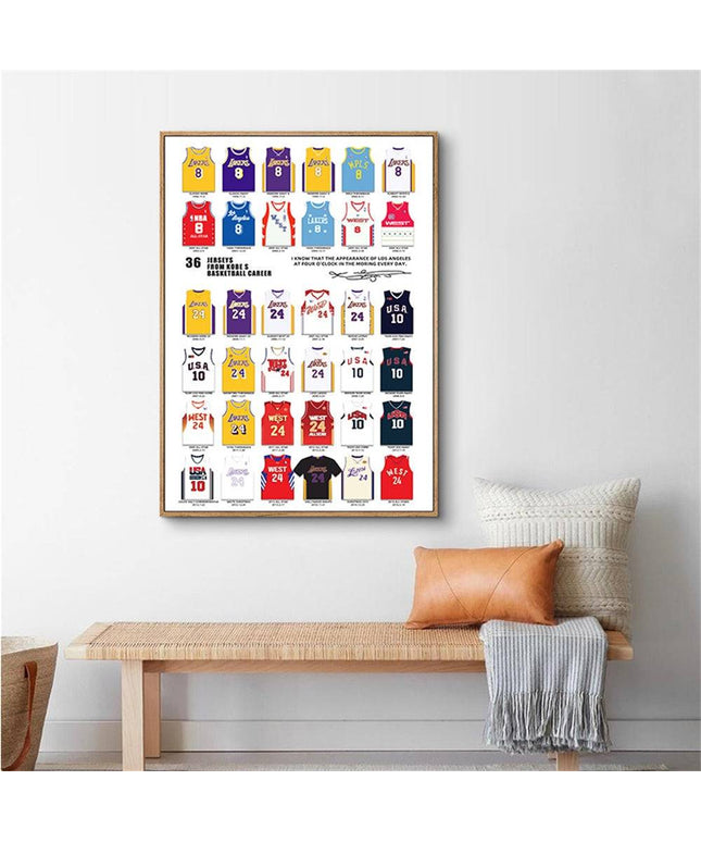 Bryant Legacy Kobe Bryant Canvas Print - Inspiring Wall Art for Sports Fans