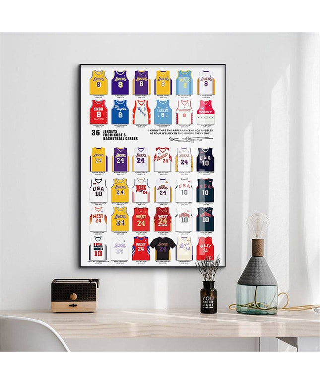 Bryant Legacy Kobe Bryant Canvas Print - Inspiring Wall Art for Sports Fans