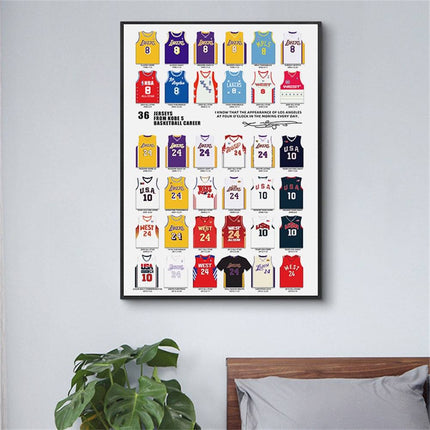 Bryant Legacy Kobe Bryant Canvas Print - Inspiring Wall Art for Sports Fans