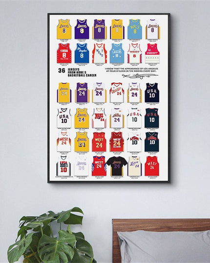 Bryant Legacy Kobe Bryant Canvas Print - Inspiring Wall Art for Sports Fans
