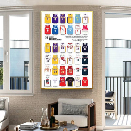 Bryant Legacy Kobe Bryant Canvas Print - Inspiring Wall Art for Sports Fans