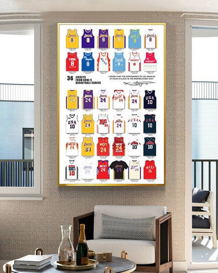 Bryant Legacy Kobe Bryant Canvas Print - Inspiring Wall Art for Sports Fans