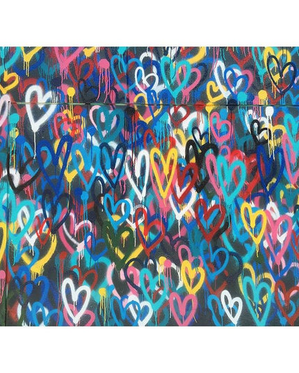 Colorful Love Series Art Wall Poster - Romantic & Artistic Canvas Print