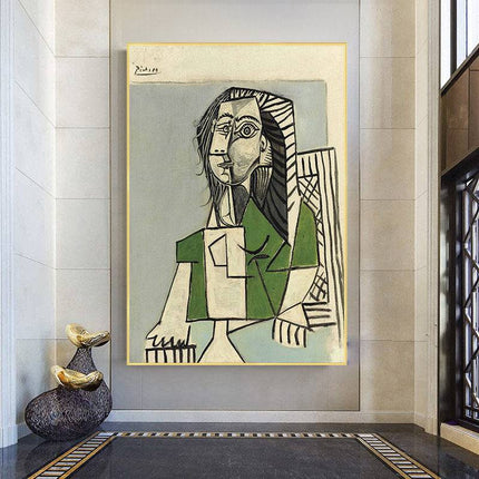 Cubist Lady - Picasso Wall Poster