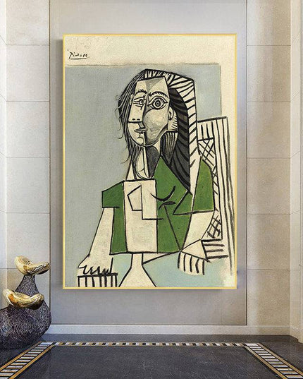 Cubist Lady - Picasso Wall Poster