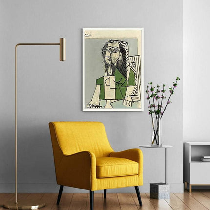 Cubist Lady - Picasso Wall Poster