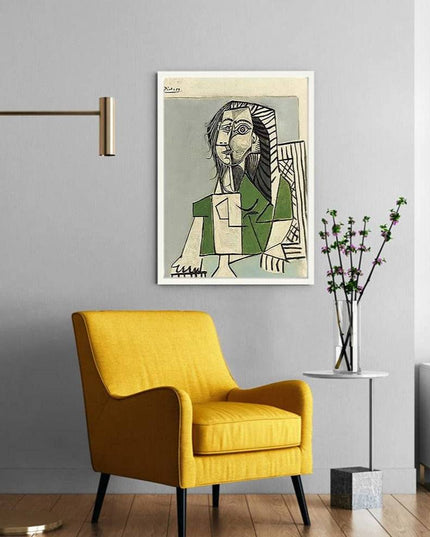 Cubist Lady - Picasso Wall Poster