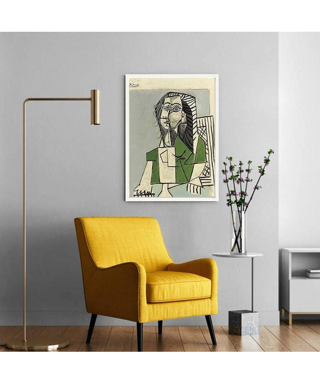 Cubist Lady - Picasso Wall Poster