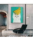 D 1293 Catoon Cat-13 / 12 x 16 inch / 30 x 40 cm
