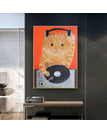 D 1293 Catoon Cat-4 / 5 x 7 inch / 13 x 18 cm
