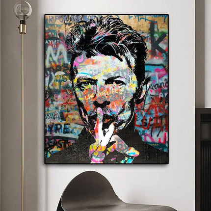 David bowie - Stephen Chambers Wall Poster