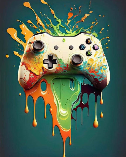 Embrace the Adventure - Game of Life Xbox Joystick Canvas Poster Wall Poster