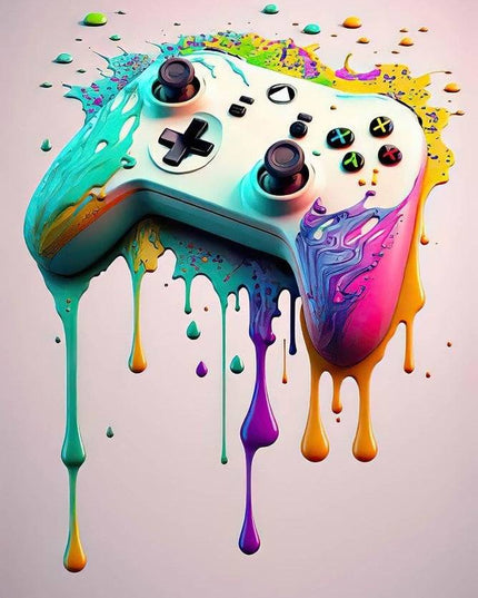 Embrace the Adventure - Game of Life Xbox Joystick Canvas Poster Wall Poster