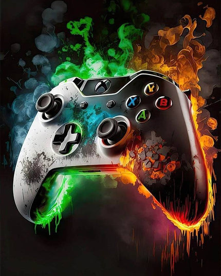 Embrace the Adventure - Game of Life Xbox Joystick Canvas Poster Wall Poster