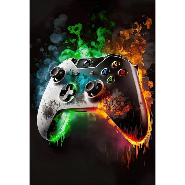 Embrace the Adventure - Game of Life Xbox Joystick Canvas Poster Wall Poster