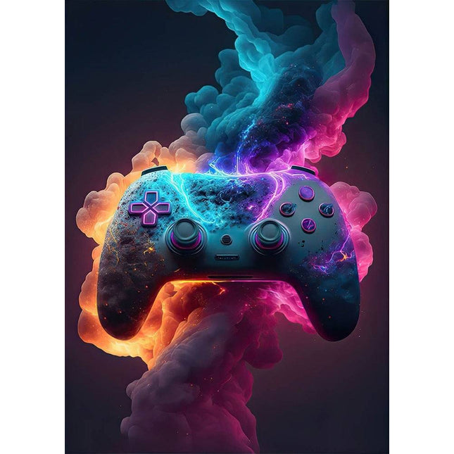 Embrace the Adventure - Game of Life Xbox Joystick Canvas Poster Wall Poster