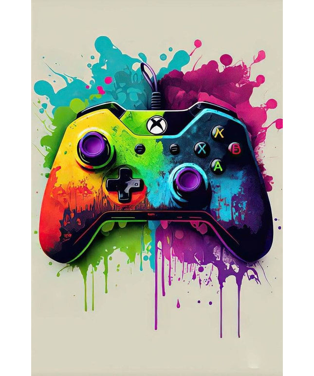 Embrace the Adventure - Game of Life Xbox Joystick Canvas Poster Wall Poster