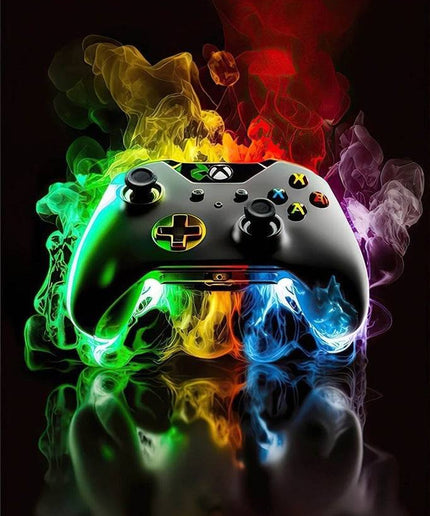 Embrace the Adventure - Game of Life Xbox Joystick Canvas Poster Wall Poster