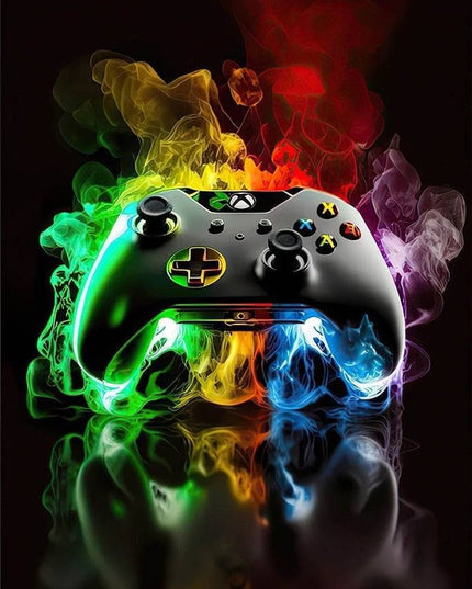 Embrace the Adventure - Game of Life Xbox Joystick Canvas Poster Wall Poster