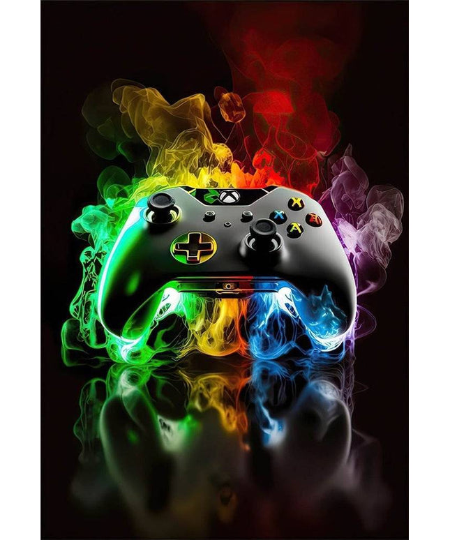 Embrace the Adventure - Game of Life Xbox Joystick Canvas Poster Wall Poster