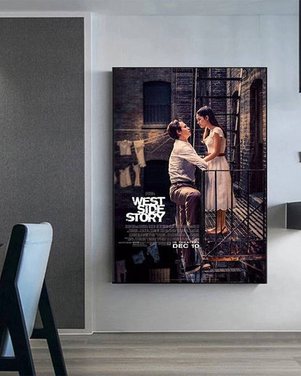 Epic Love Affair: West Side Story Classic Movie Canvas Poster 